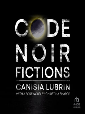 cover image of Code Noir